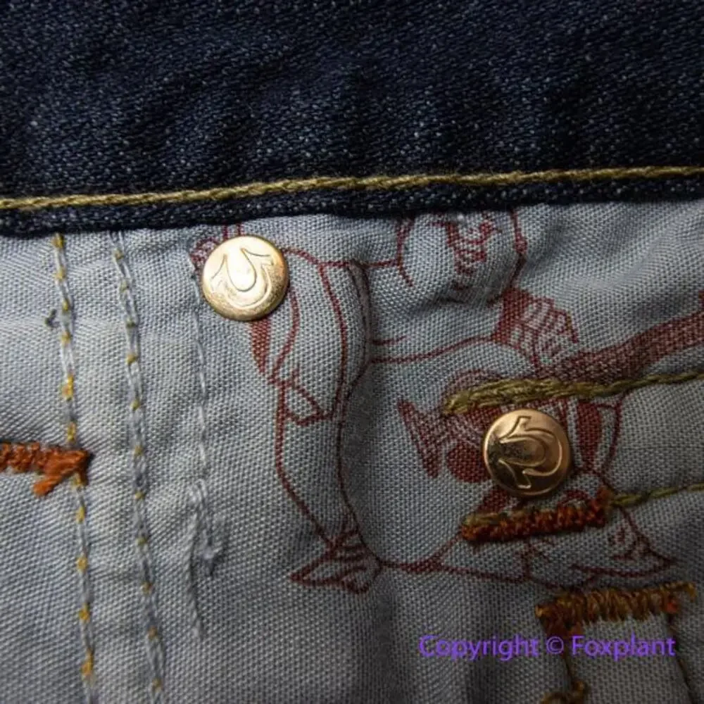 New! True Religion mens Ricky straight‎ jeans, size 36